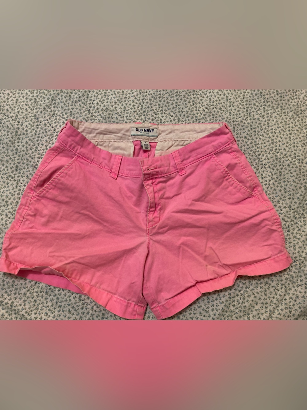 Old Navy Bright Pink Women's Bermuda Shorts
